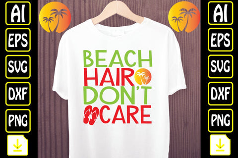 Beach Hair Don’t Care SVG Craftlabsvg24 
