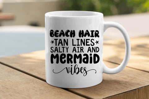 Beach hair tan lines salty air SVG SVG Regulrcrative 