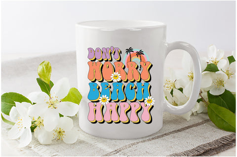 Beach Happy Retro Summer Sublimation Sublimation Jagonath Roy 