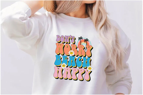 Beach Happy Retro Summer Sublimation Sublimation Jagonath Roy 