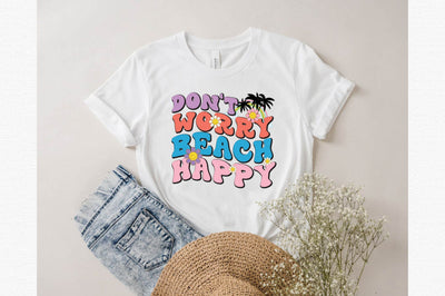 Beach Happy Retro Summer Sublimation SVG designartist 