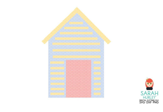 Beach Hut SVG Sarah Hurley 