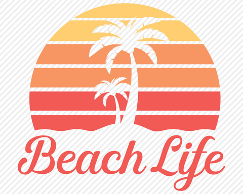 Beach Life | Summer SVG SVG Texas Southern Cuts 