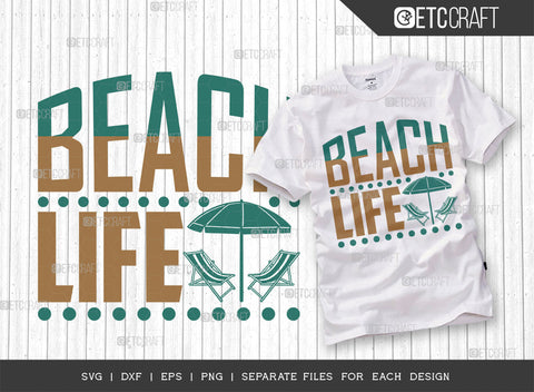 Beach Life SVG Bundle, Hello Summer Svg, Summer Love Svg, Vacation Svg, Summer Vibes Svg, Summer Saying Svg, Summer Quote, ETC T00445 SVG ETC Craft 