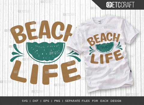 Beach Life SVG Bundle, Hello Summer Svg, Summer Love Svg, Vacation Svg, Summer Vibes Svg, Summer Saying Svg, Summer Quote, ETC T00445 SVG ETC Craft 