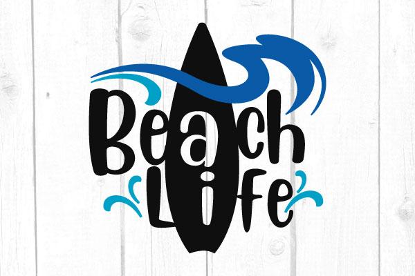 Beach Life Svg SVG cricutfilesmg 