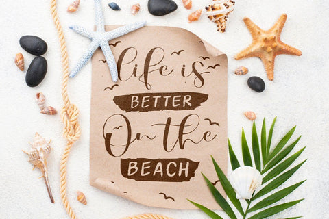 Beach Loves script fonts Font Gilar Studio 