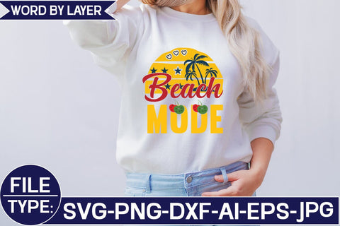 Beach Mode SVG Cut File SVG Studio Innate 