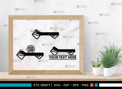 Beach Monogram, Beach Silhouette, Beach SVG, Beach Life Svg, Summer Svg, Nautical Svg, SB00012 SVG ETC Craft 