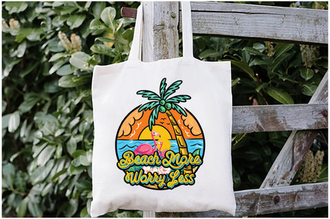 Beach More Worry Less Sublimation Sublimation Jagonath Roy 