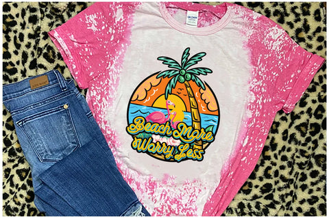 Beach More Worry Less Sublimation Sublimation Jagonath Roy 