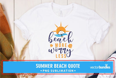 Beach more worry less sublimation Sublimation vectorbundles 