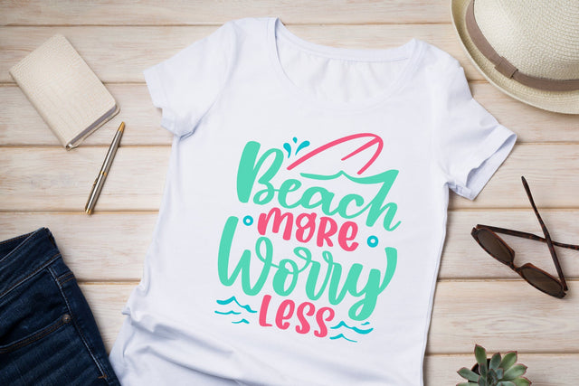 Beach More Worry Less SVG SVG dapiyupi store 