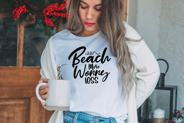 Beach More Worry Less svg SVG orpitasn 