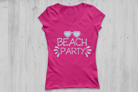 Beach Party| Summer Beach SVG Cutting Files SVG CosmosFineArt 