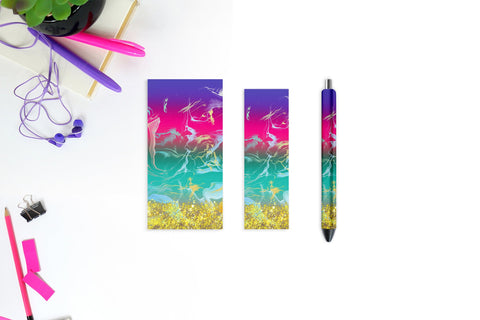 Beach pen wraps Sublimation Natasha Prando 