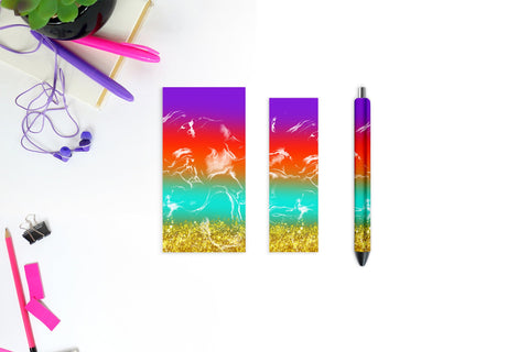 Beach pen wraps Sublimation Natasha Prando 