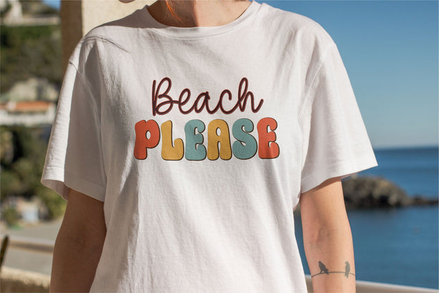 Beach Please PNG Design Sublimation Rupkotha 