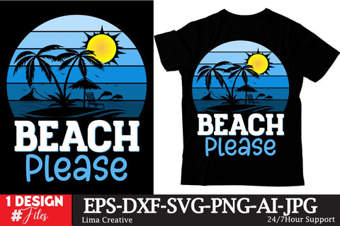 Beach Please Retro Sunset ,Summer Sublimation ,Summer Retro Vintage T-shirt DEsign,SUmmer SVG ,Summer Rtero T-shirt DEsign BUndle SVG Insomnia Std 