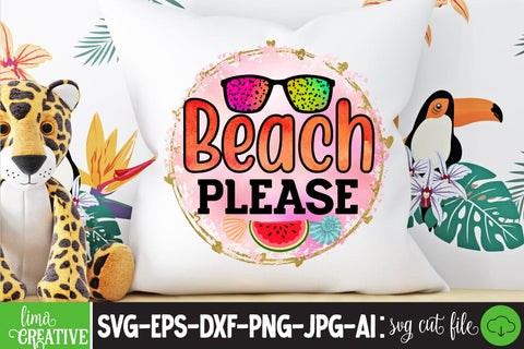 Beach Please Sublimation PNG Sublimation Insomnia Std 