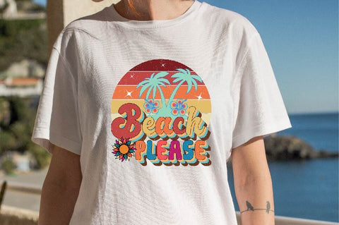 Beach Please Sublimation SVGArt 