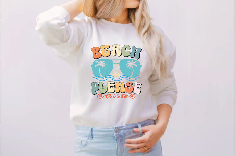 Beach Please Sublimation SVGArt 