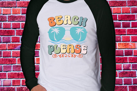 Beach Please Sublimation SVGArt 