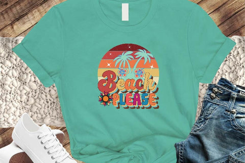 Beach Please Sublimation SVGArt 