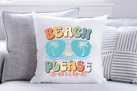 Beach Please Sublimation SVGArt 