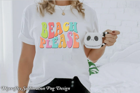 Beach Please Summer Sublimation SVG Creativeart88 
