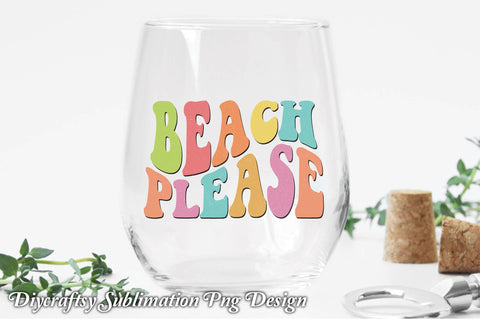 Beach Please Summer Sublimation SVG Creativeart88 