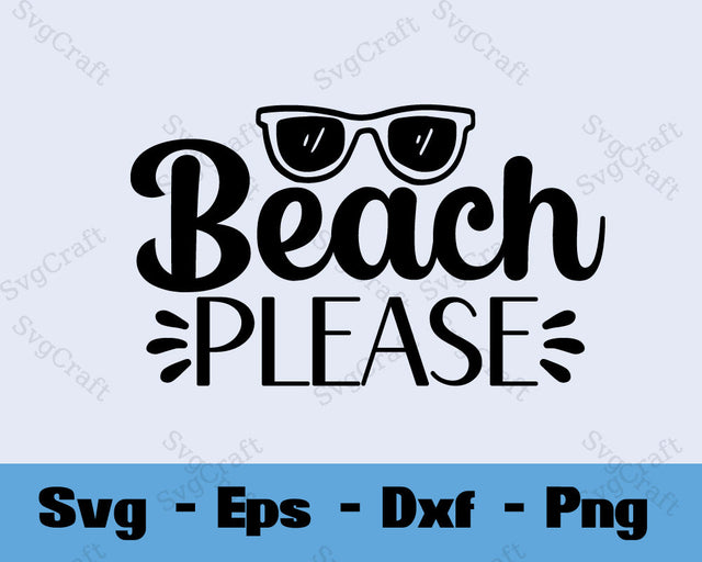 Beach please SVG Cut file SVG Svgcraft 