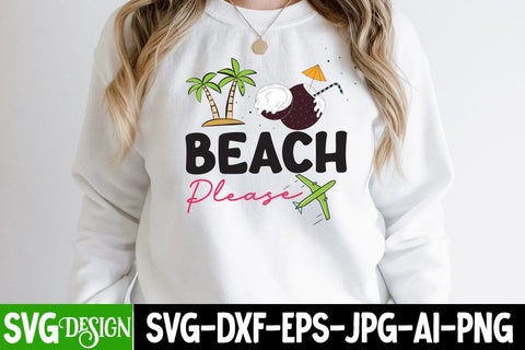 Beach Please SVG Cut File, Welcome Summer SVG Cut File, Welcome Summer SVG Design, Summer SVG Cut File,Aloha Summer SVG Design, Summer SVG Quotes, Summer Sublimation PNG,Funny Summer SVG SVG BlackCatsMedia 