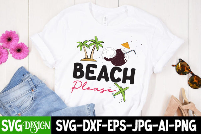 Beach Please SVG Cut File, Welcome Summer SVG Cut File, Welcome Summer SVG Design, Summer SVG Cut File,Aloha Summer SVG Design, Summer SVG Quotes, Summer Sublimation PNG,Funny Summer SVG SVG BlackCatsMedia 