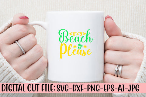 Beach Please SVG Design SVG Syaman 