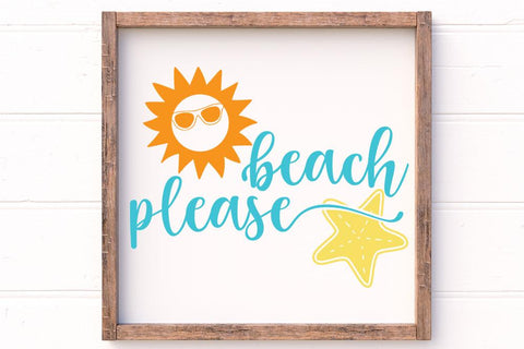 Beach Please SVG SVG So Fontsy Design Shop 