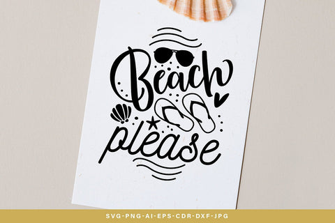 Beach Please Svg SVG VectorSVGdesign 