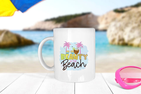 Beach PNG Sublimation - Beauty & the Beach Sublimation CraftLabSVG 