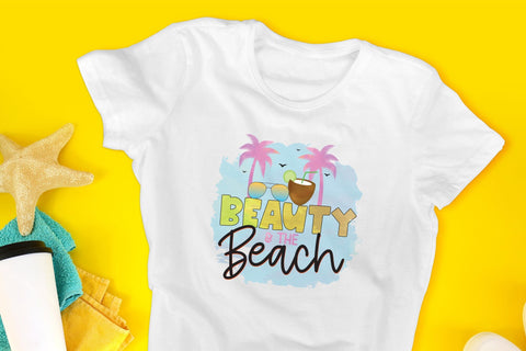 Beach PNG Sublimation - Beauty & the Beach Sublimation CraftLabSVG 