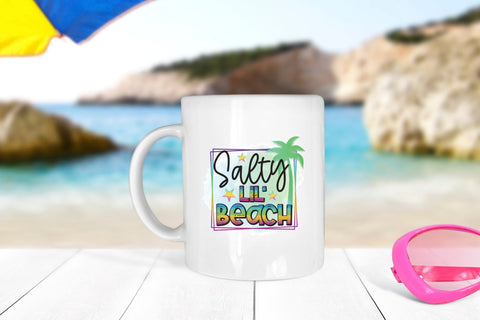 Beach PNG Sublimation | Salty Lil Beach Sublimation CraftLabSVG 