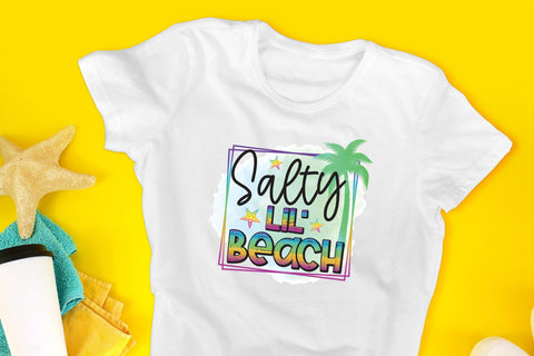 Beach PNG Sublimation | Salty Lil Beach Sublimation CraftLabSVG 