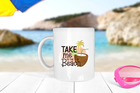 Beach PNG Sublimation - Take Me to the Beach Sublimation CraftLabSVG 