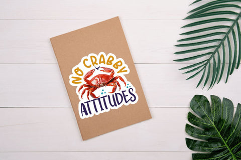 Beach Sticker Bundle Sublimation Regulrcrative 