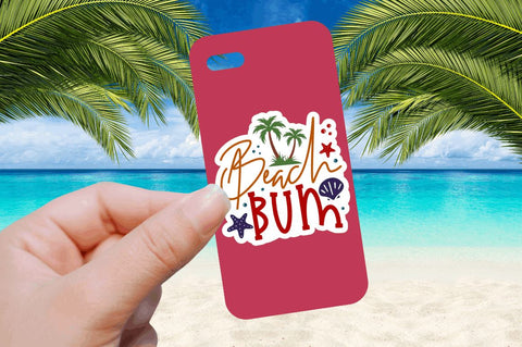 Beach Stickers Bundle, SUMMER Printable Stickers Sublimation Regulrcrative 