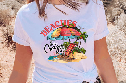 Beach sublimation Bundle, Summer sublimation Bundle Sublimation Regulrcrative 