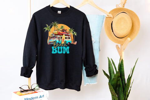 Beach Sublimation Design | Beach Bum PNG Sublimation CraftLabSVG 