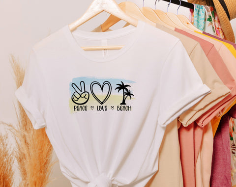 Beach Sublimation Designs Bundle, 6 Designs, Beach PNG Files For Sublimation, Beach Vibes PNG, Life Is Better At The Beach PNG, Beach More Worry Less PNG Sublimation HappyDesignStudio 