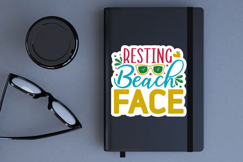 Beach & Summer Stickers Bundle Sublimation Regulrcrative 