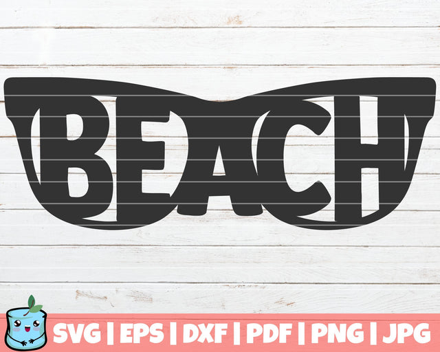 Beach Sunglasses SVG MintyMarshmallows 