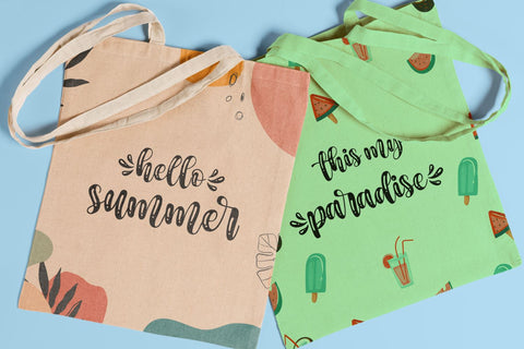 Beach Sunshine - Texture Version Font Mozarella 